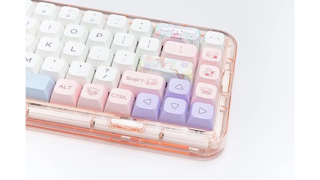 adorable ilycheegami dog keycap
