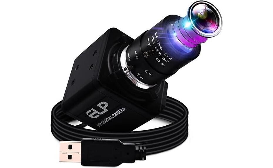 camera review with variable focus