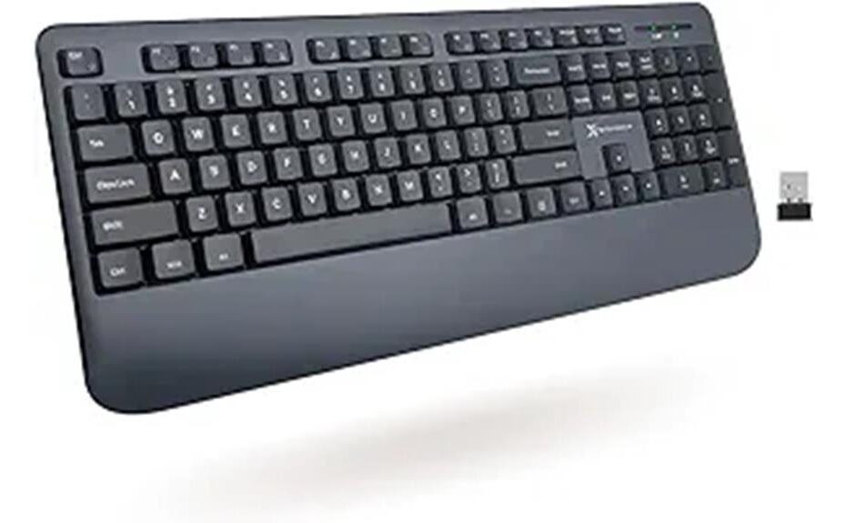 comfortable and efficient keyboard