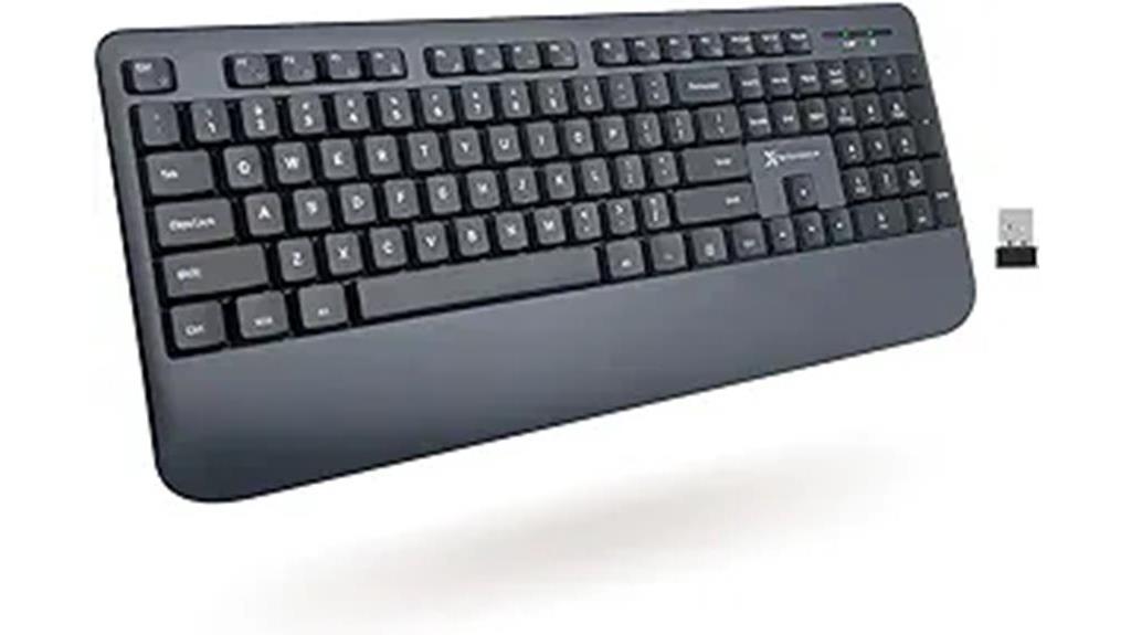 comfortable and efficient keyboard