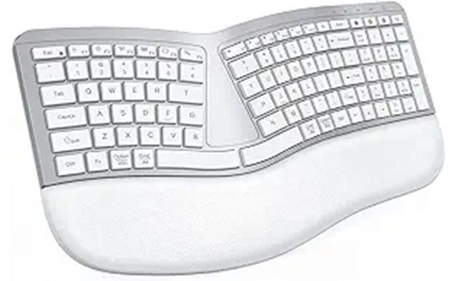 comfortable and efficient typing