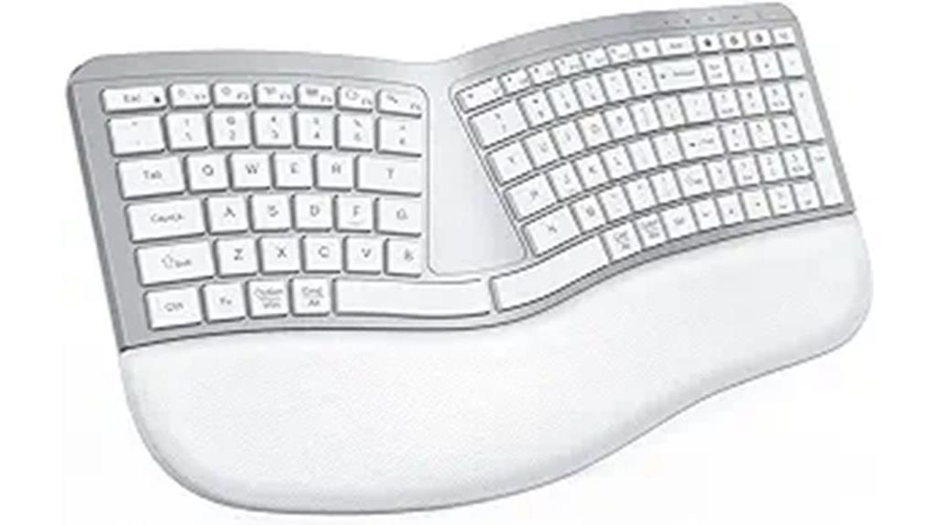 comfortable and efficient typing