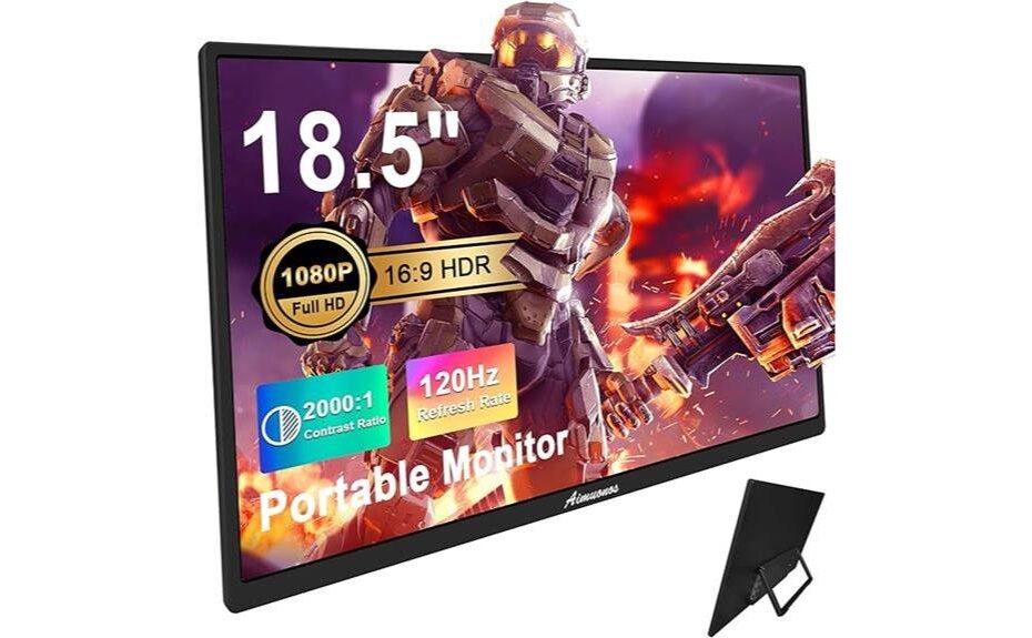 compact and versatile display