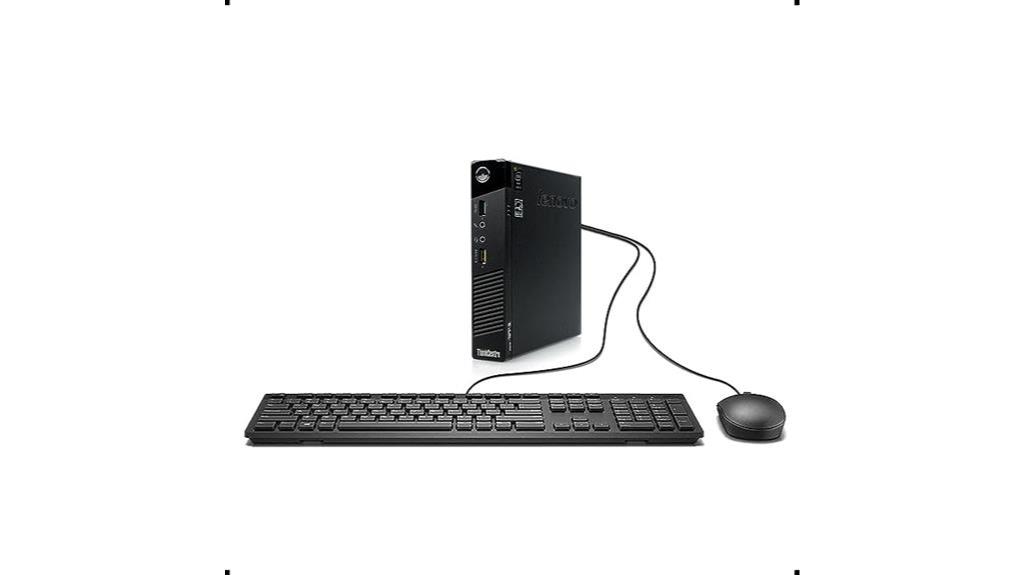 compact desktop computer performance