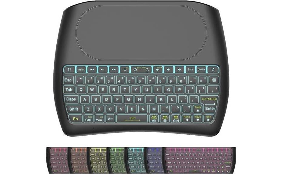 compact keyboard for typing