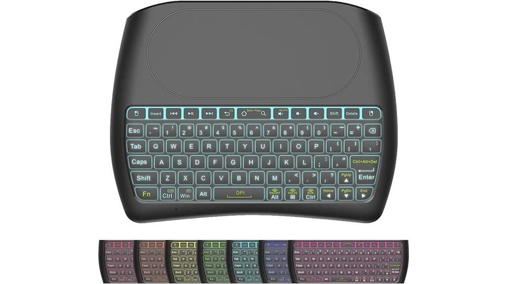 compact keyboard for typing