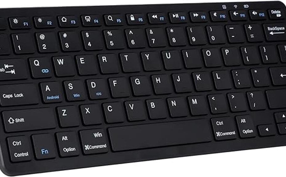 compact keyboard for typing