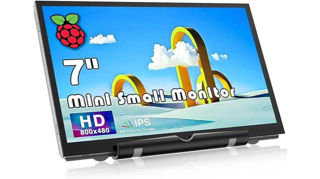 compact monitor for raspberry pi