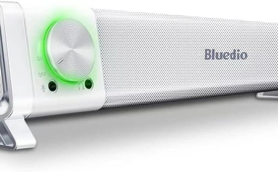 compact soundbar with bass