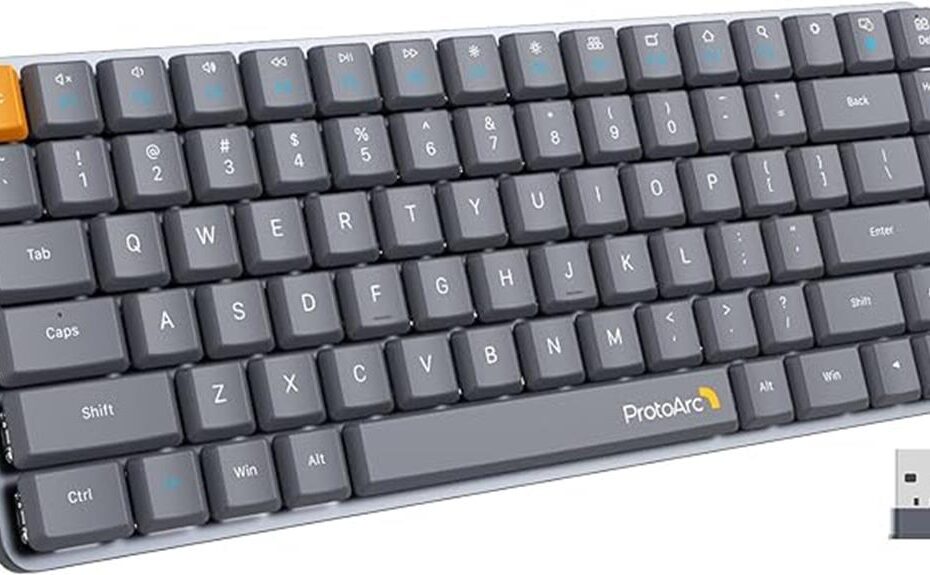 compact wireless mechanical keyboard