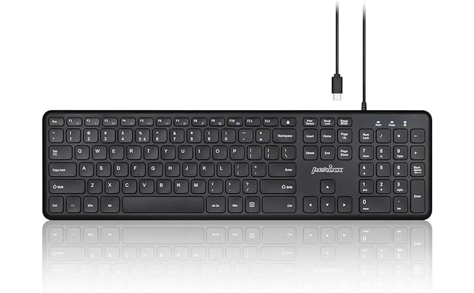 detailed perixx periboard 210c keyboard review