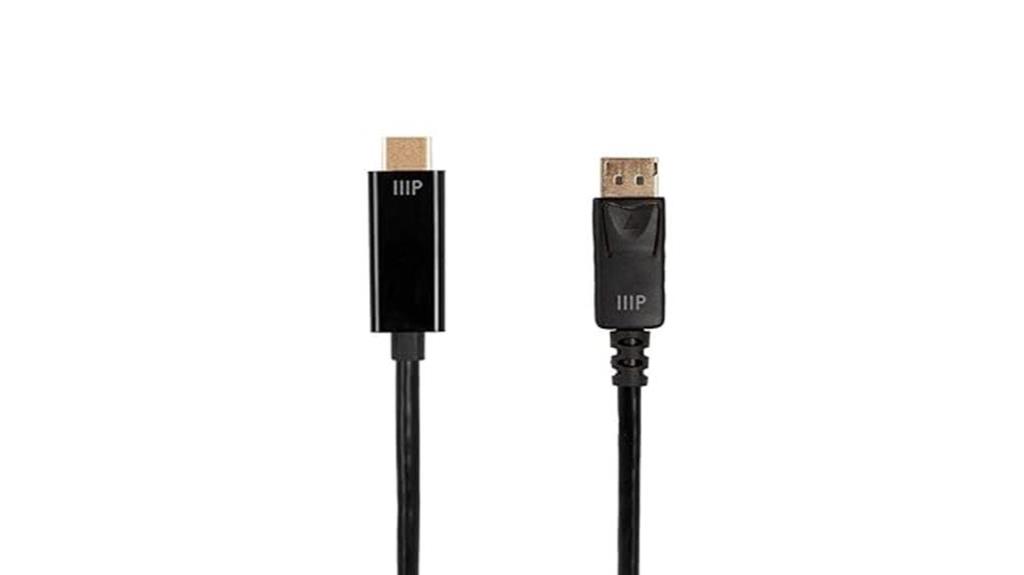 displayport to hdtv cable