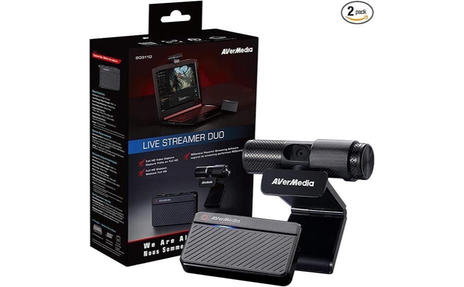 dual camera streaming solution