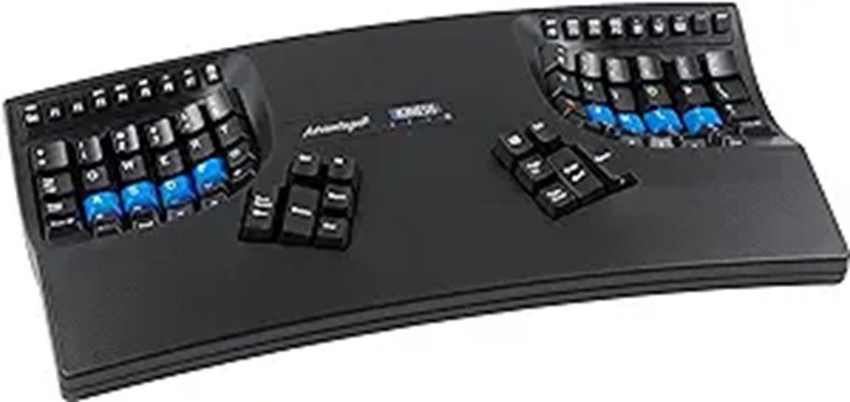 ergonomic keyboard for productivity