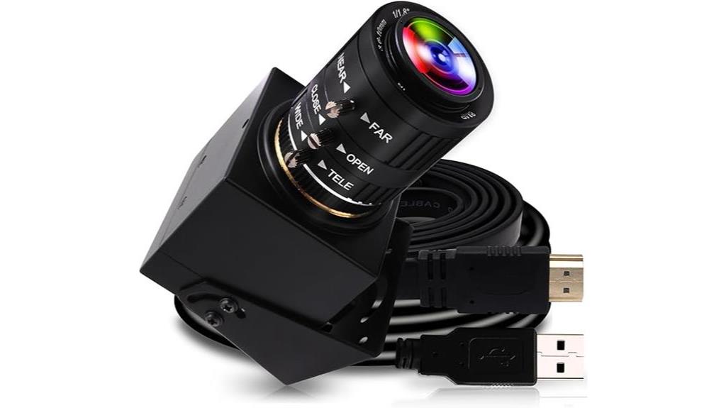 high definition camera with versatility