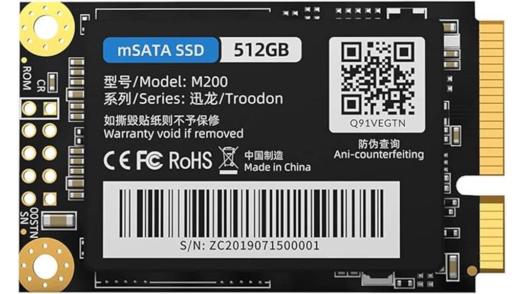 high performance mini ssd drive