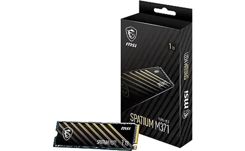 high performance msi spatium m371