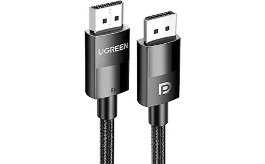 high quality 8k displayport cable