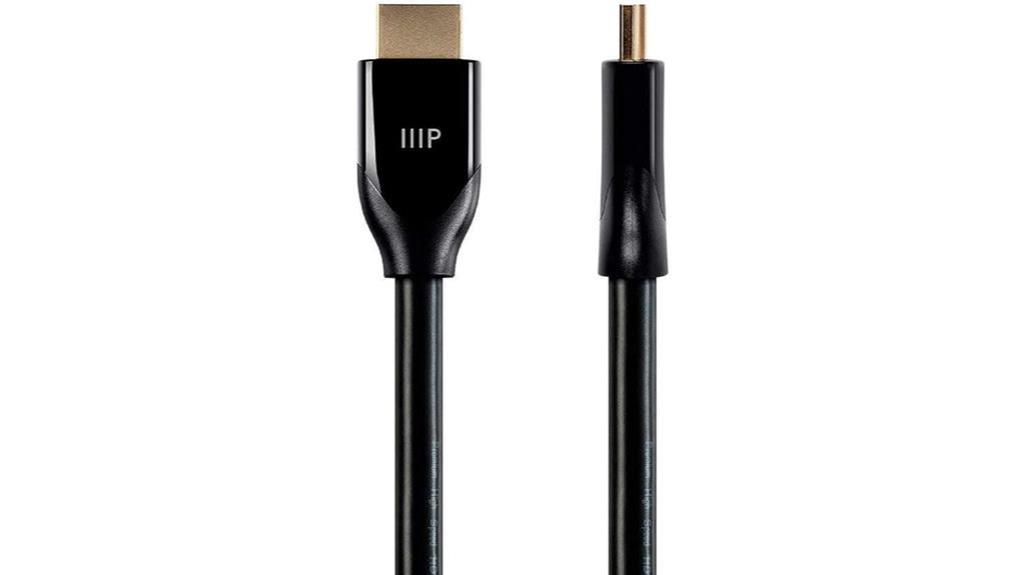 high quality cable at monoprice