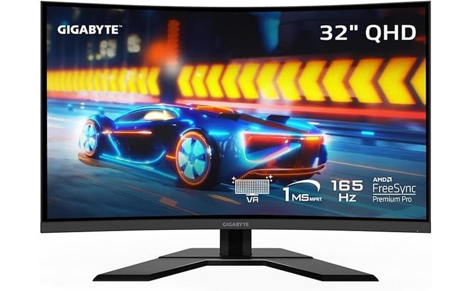 high quality gigabyte g32qc review