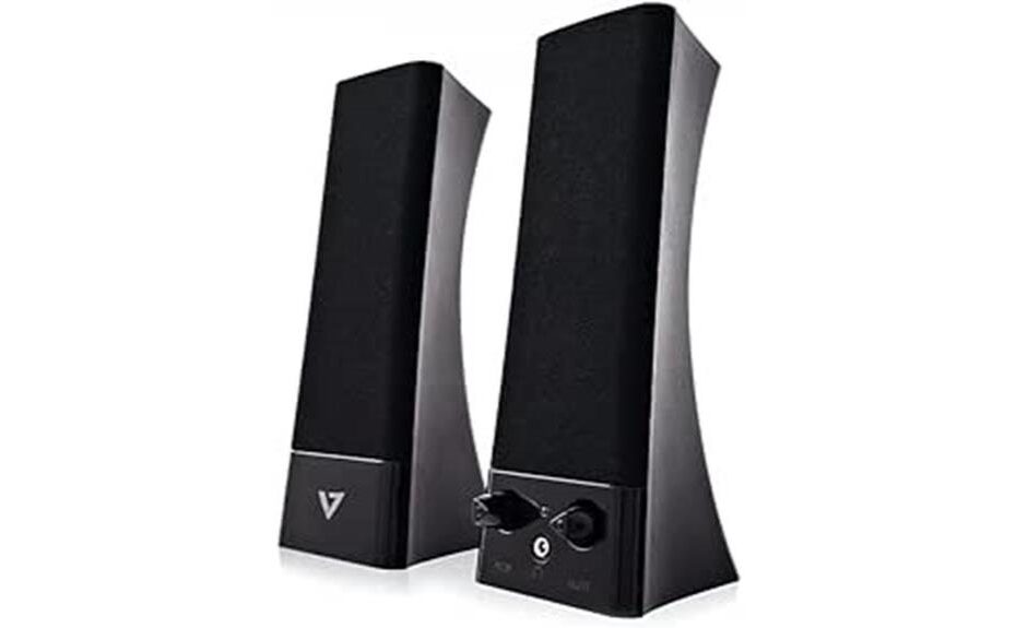 high quality sound from v7 sp2500
