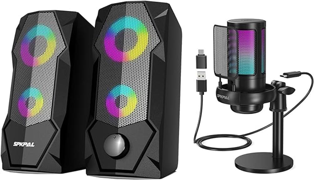 high quality spkpal usb microphone