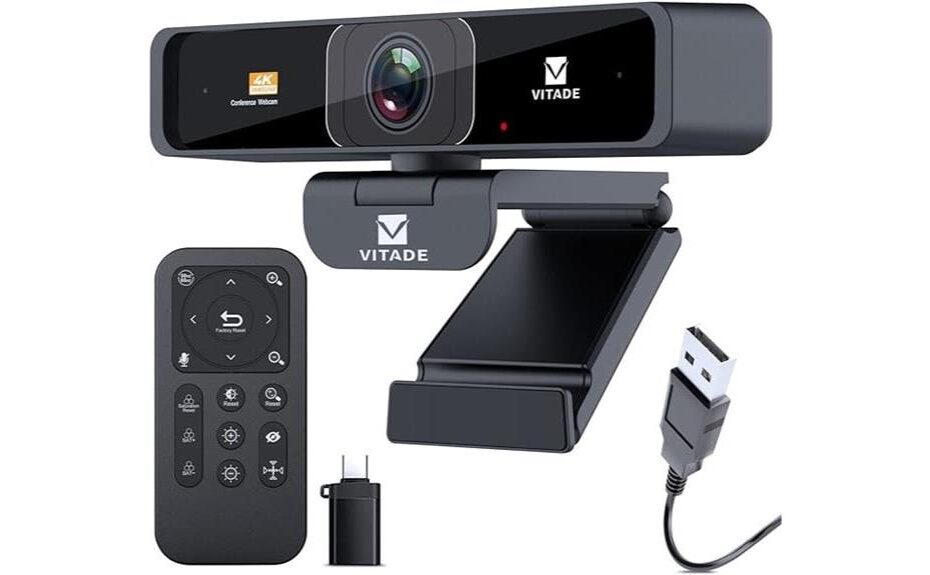 high quality webcam with controls