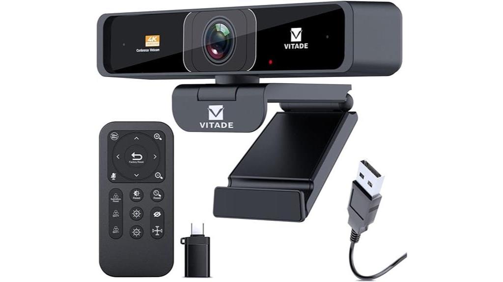 high quality webcam with controls