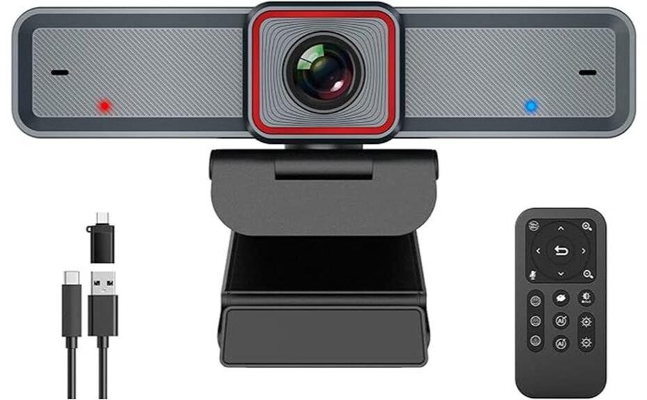 high tech webcam with ai