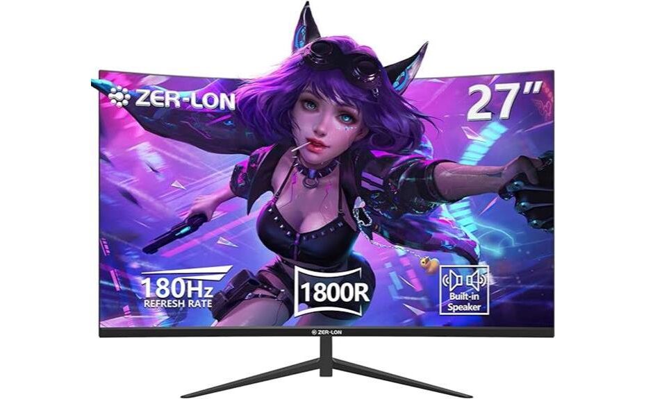 highly rated curved monitor