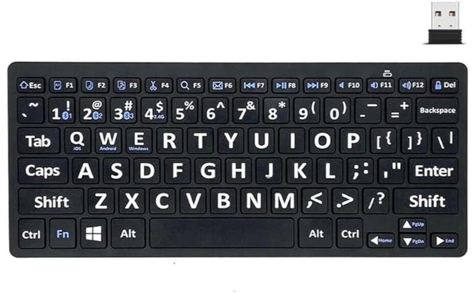 highly rated large keyboard
