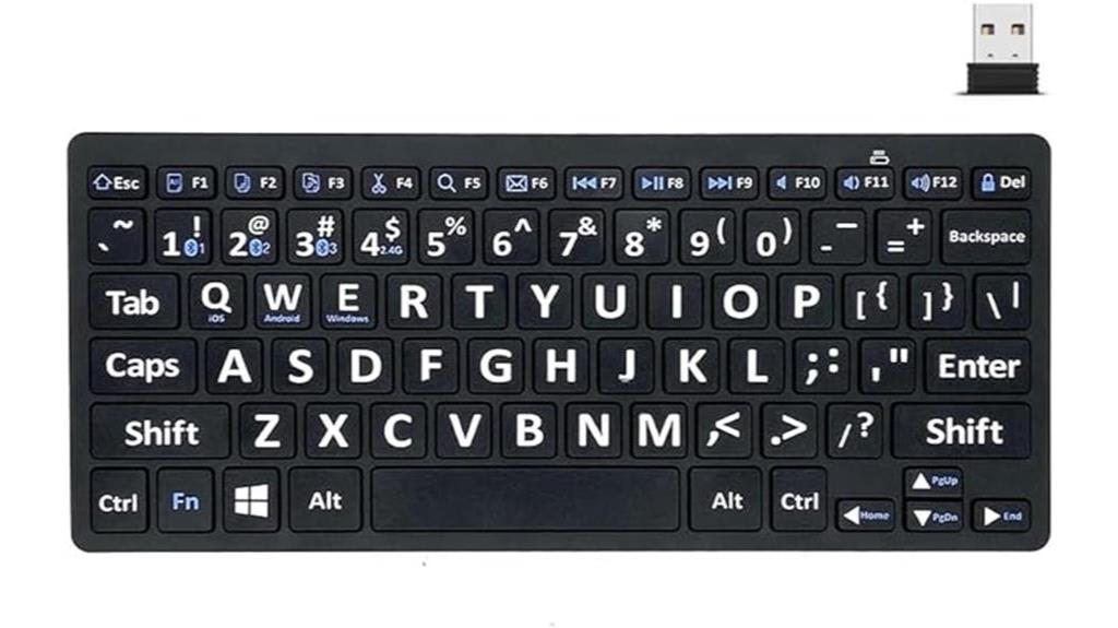 highly rated large keyboard