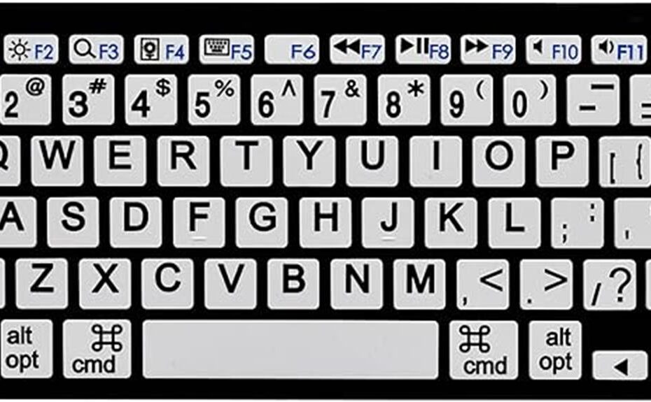 large print keyboard review