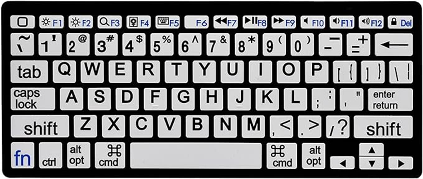 large print keyboard review