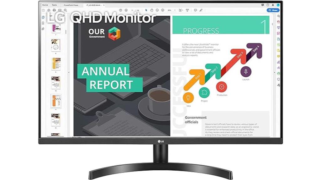 lg monitor review details