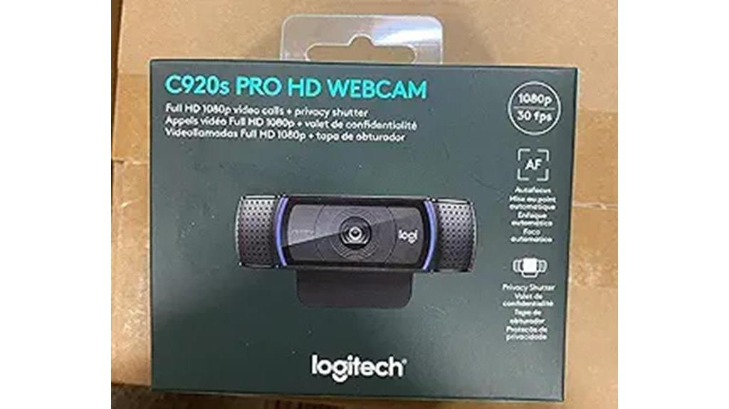 logitech c920s camera review