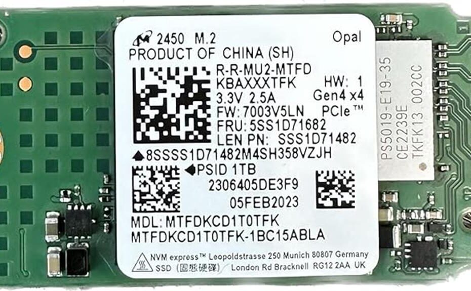 micron 2450 ssd performance