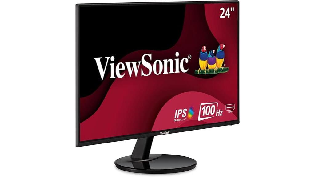 monitor review viewsonic va2459 smh