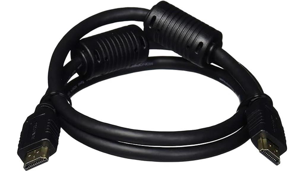 monoprice hdmi cable features