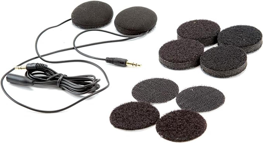 motorcycle helmet speakers review