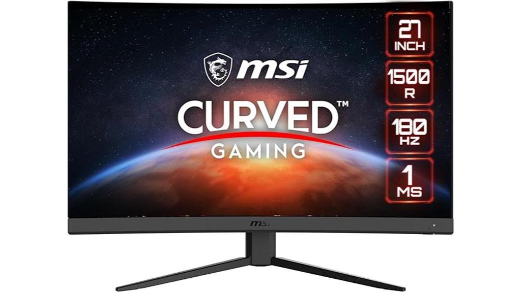 msi monitor review details