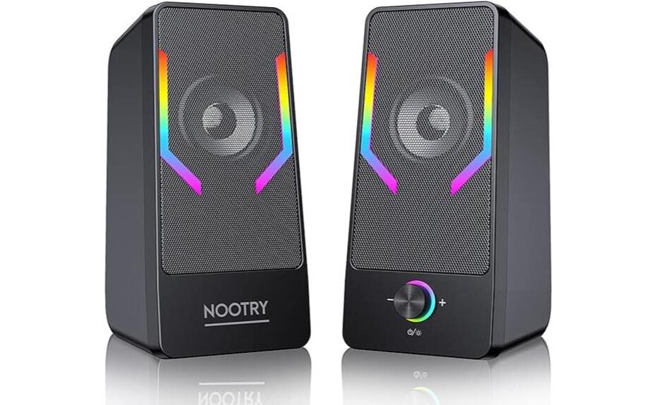 nootry speakers dazzle senses