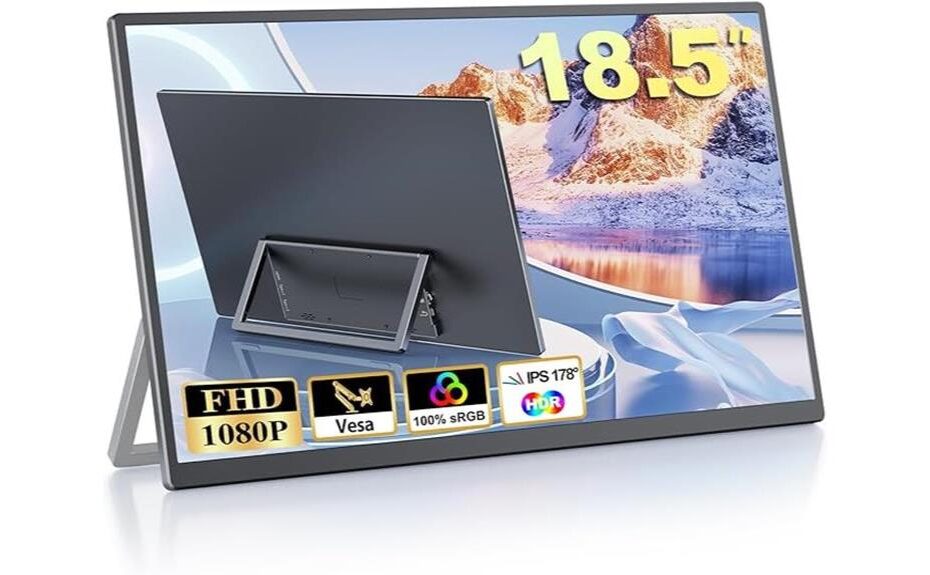 portable display for versatility