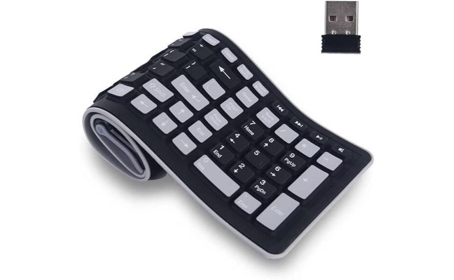 portable flexibile waterproof keyboard