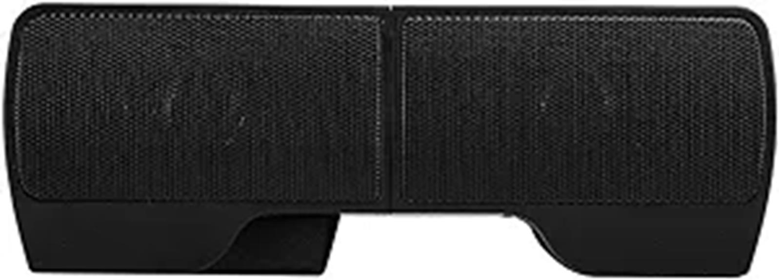 portable laptop speakers review