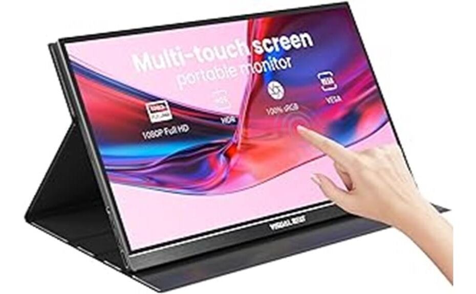 portable touch screen monitor