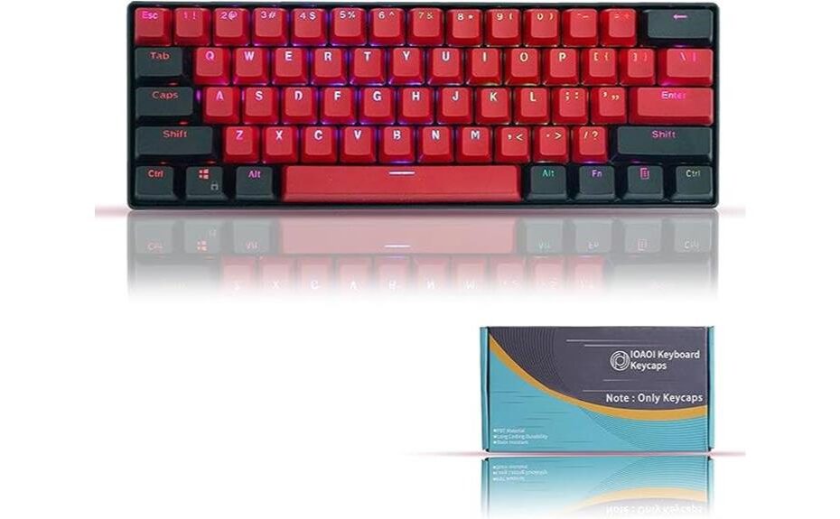 quality pbt keycaps durability