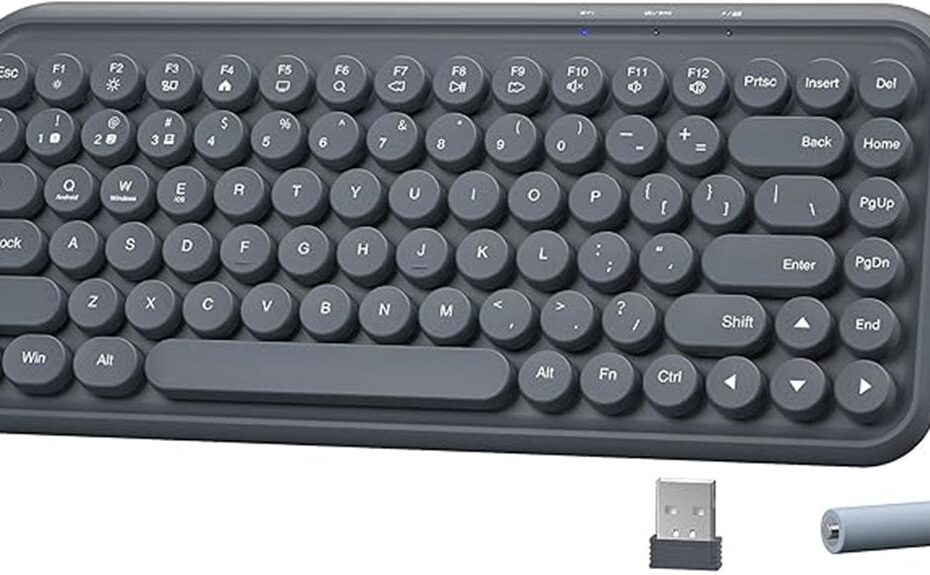 retro typewriter meets technology