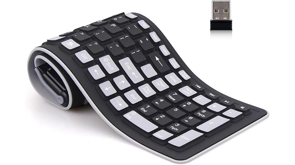 sleek durable wireless keyboard