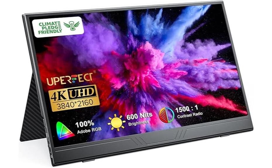 stunning true 4k display